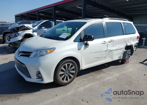 2019 Toyota Sienna Xle Premium 7 Passenger from USA, damaged, VIN 5TDDZ3DC3KS221802